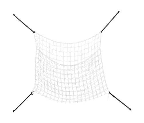 Šieno Tinkleliai, 2Vnt., Baltas, 100X90cm Stačiakampis, Pp