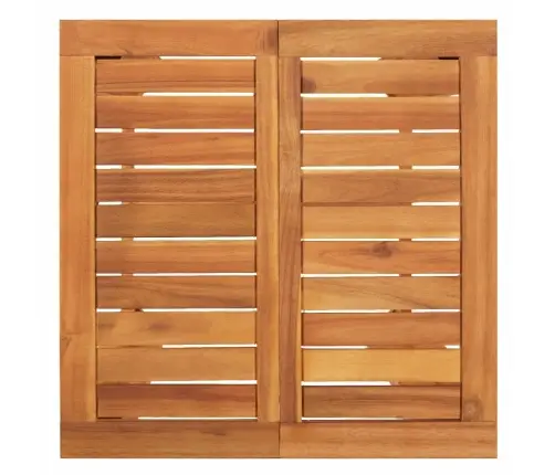 5-Daļīgs Dārza Bāra Mēbeļu Komplekts, Melns, Akācijas Koks, Pe Vidaxl