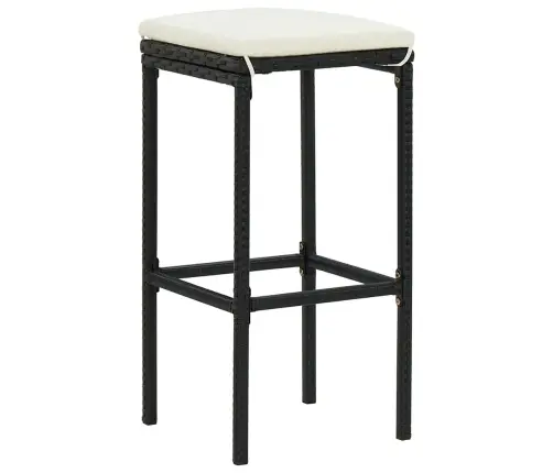 3-Daļīgs Dārza Bāra Mēbeļu Komplekts, Akācijas Masīvkoks, Pe Vidaxl