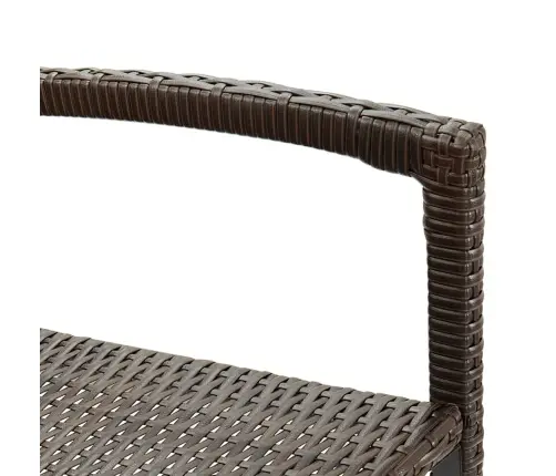 3-Osaline Aia Baarikomplekt, Pruun, Akaatsiapuit Ja Polürotang