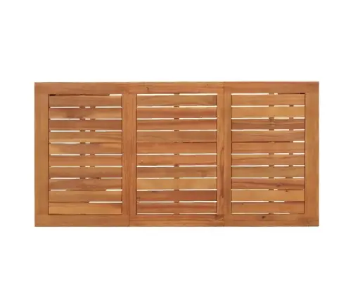 7-Daļīgs Dārza Bāra Mēbeļu Komplekts, Pelēks, Akācijas Koks, Pe Vidaxl