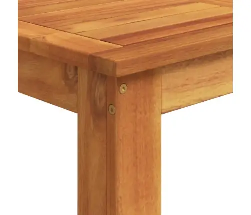 7-Daļīgs Dārza Bāra Mēbeļu Komplekts, Pelēks, Akācijas Koks, Pe Vidaxl