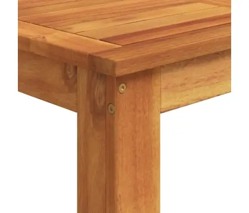 5-Daļīgs Dārza Bāra Mēbeļu Komplekts, Melns, Akācijas Koks, Pe Vidaxl