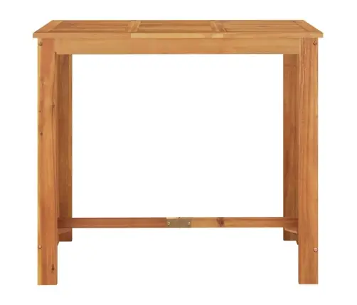 7-Daļīgs Dārza Bāra Mēbeļu Komplekts, Pelēks, Akācijas Koks, Pe Vidaxl