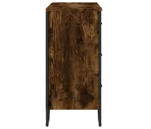 Atvilktņu Skapītis, Ozola, 91X35,5X74,5 Cm, Inženierijas Koks Vidaxl