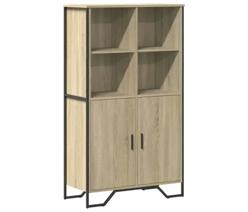 Augstais Skapītis, Ozola Krāsa, 79,5X35,5X137,5 Cm Vidaxl