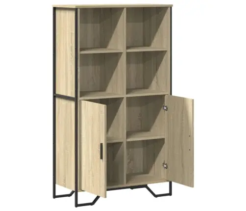 Augstais Skapītis, Ozola Krāsa, 79,5X35,5X137,5 Cm Vidaxl