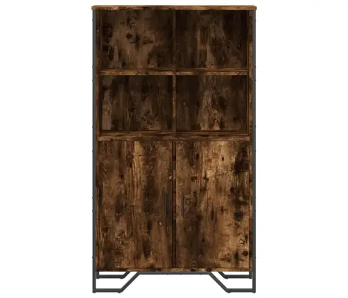 Augstais Skapītis, Ozola Krāsa, 79,5X35,5X137,5 Cm Vidaxl