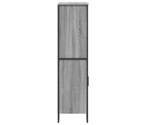 Kõrge Kapp, Hall Sonoma Tamm, 79,5X35,5X137,5 cm Tehispuit