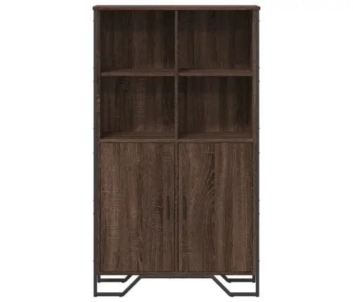 Augstais Skapītis, Brūna Ozola, 79,5X35,5X137,5 Cm Vidaxl