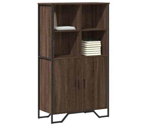 Augstais Skapītis, Brūna Ozola, 79,5X35,5X137,5 Cm Vidaxl
