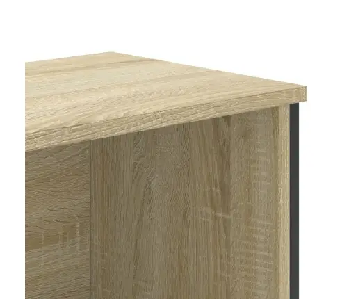 Grāmatu Plaukts, Ozolkoka Krāsa, 80X31X169Cm, Inženierijas Koks Vidaxl