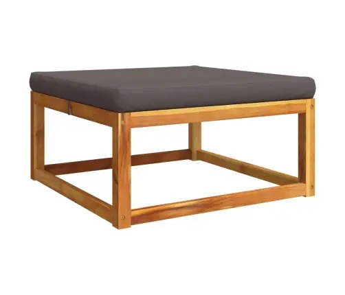 6 Daļu Dārza Dīvānu Komplekts Ar Spilveniem, Akācijas Koks Un Virve Vidaxl