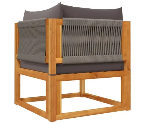 3-Osaline Aiadiivanikomplekt Patjadega, Puit, Akaatsia Ja Köis