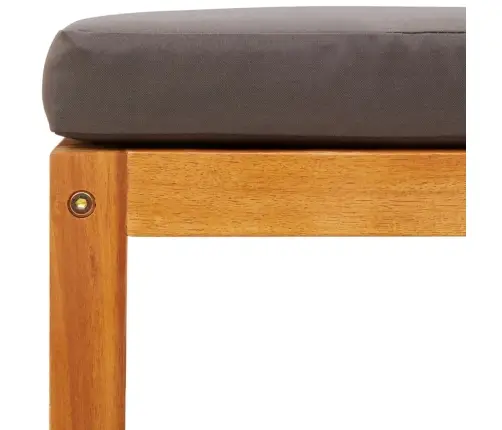 9 Daļu Dārza Dīvānu Komplekts Ar Spilveniem, Akācijas Koks Un Virve Vidaxl