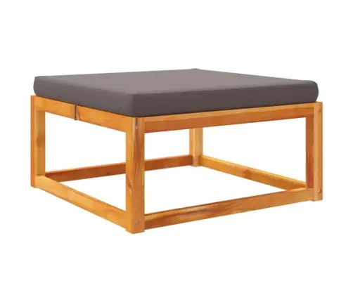 6 Daļu Dārza Dīvānu Komplekts Ar Spilveniem, Akācijas Koks Un Virve Vidaxl