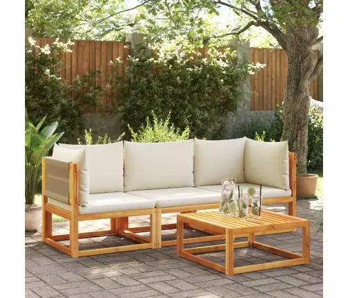 3-Osaline Aiadiivanikomplekt Patjadega, Puit, Akaatsia Ja Köis