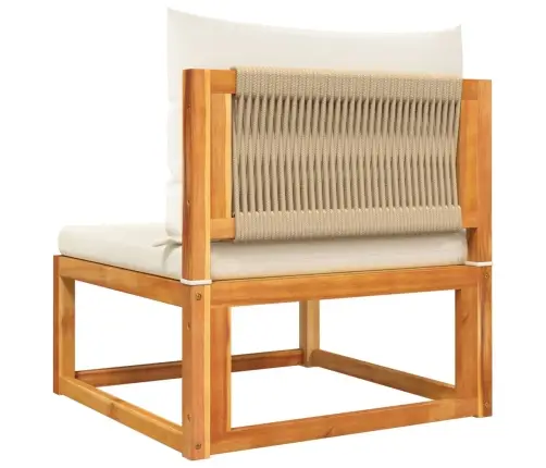 6-Osaline Aiadiivanikomplekt Patjadega, Puit, Akaatsia Ja Köis