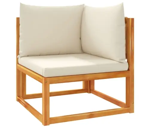 10 Daļu Dārza Dīvānu Komplekts Ar Spilveniem, Akācijas Koks Un Virve Vidaxl