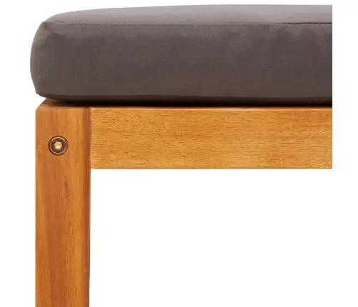 6 Daļu Dārza Dīvānu Komplekts Ar Spilveniem, Akācija Un Rotangpalma Vidaxl