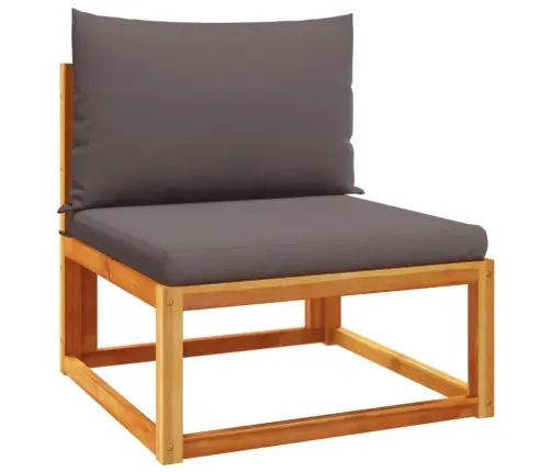 6-Osaline Aiadiivanikomplekt Patjadega, Puit, Akaatsia Ja Rotang