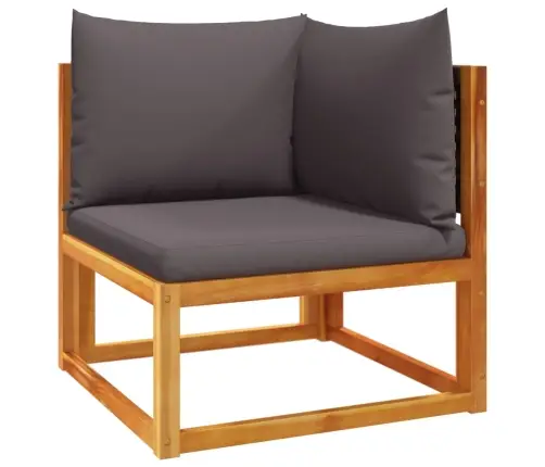 3 Dalių Sodo Sofų Komplektas Su Pagalvėlėmis, Akacijos Mediena Ir Rotangas