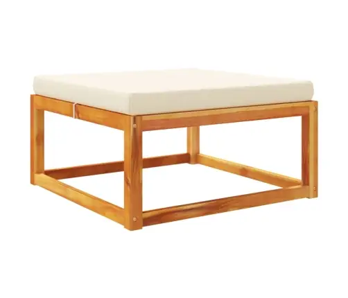 Sodo Pakoja Su Pagalvėlėmis, 65X65X29 cm Akacijos Masyvas