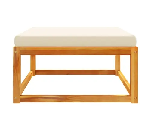 Sodo Pakoja Su Pagalvėlėmis, 65X65X29 cm Akacijos Masyvas