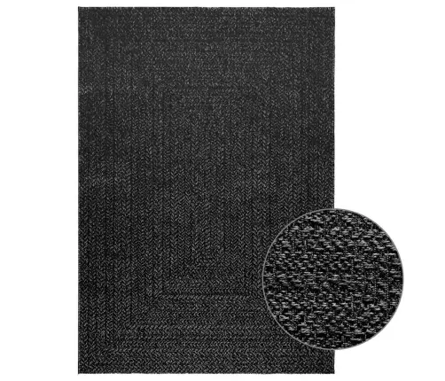 Paklājs Zizur Antracīts Džutas Stils Lietojams Telpās Ārā Vidaxl