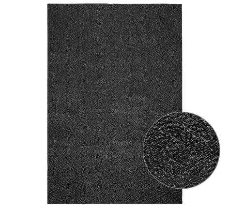 Paklājs Zizur Antracīts Džutas Stils Lietojams Telpās Ārā Vidaxl