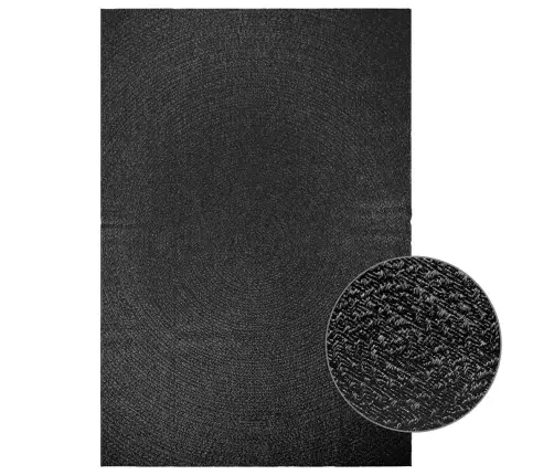 Paklājs Zizur Antracīts Džutas Stils Lietojams Telpās Ārā Vidaxl