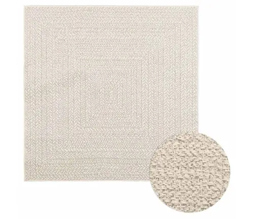 Paklājs Zizur, 120X120Cm Džutas Izskats Lietojams Telpās Un Ārā Vidaxl