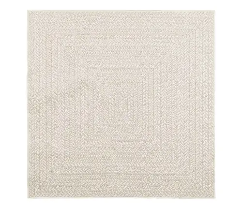 Paklājs Zizur, 120X120Cm Džutas Izskats Lietojams Telpās Un Ārā Vidaxl