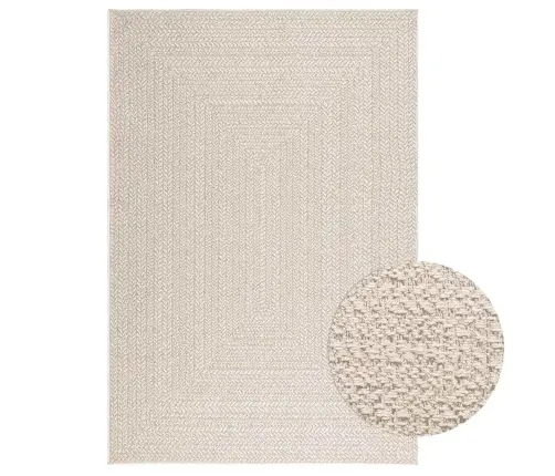 Vaip "Zizur", Kreemjas, 140X200cm Džuudi Välimus, Tuppa Ja Õue