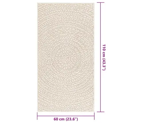 Paklājs Zizur, 60X110 Cm, Džutas Stils, Lietojams Telpās Un Ārā Vidaxl