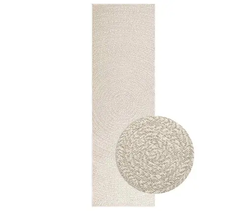 Vaip "Zizur", Kreemjas, 80X250 cm Džuudi Välimus, Tuppa Ja Õue