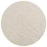 Paklājs Zizur, Ø 90 Cm, Džutas Stils, Lietojams Telpās Un Ārā Vidaxl Paklājs Zizur, Ø 90 Cm, Džutas Stils, Lietojams Telpās Un Ārā Vidaxl
