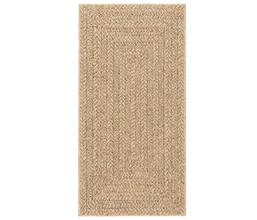 Paklājs Zizur, 80X250 Cm, Džutas Stils, Lietojams Telpās Un Ārā Vidaxl