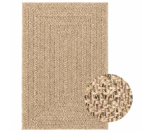 Paklājs Zizur, 100X200Cm, Džutas Stils, Lietojams Telpās Un Ārā Vidaxl Paklājs Zizur, 100X200Cm, Džutas Stils, Lietojams Telpās Un Ārā Vidaxl