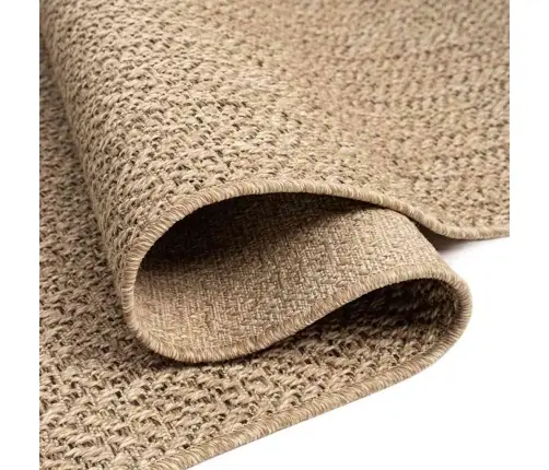 Paklājs Zizur, 240X240Cm Džutas Izskats Lietojams Telpās Un Ārā Vidaxl