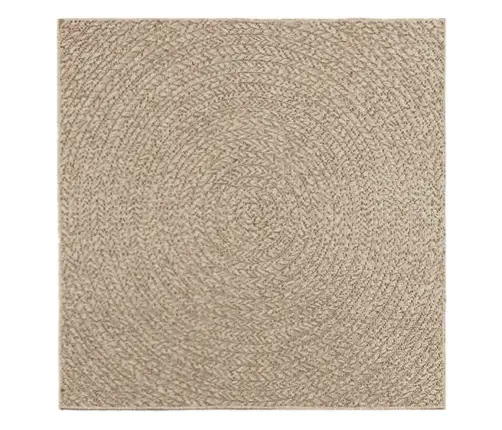 Paklājs Zizur, 120X120Cm Džutas Izskats Lietojams Telpās Un Ārā Vidaxl