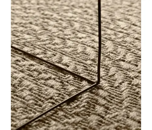 Paklājs Zizur, 120X120Cm Džutas Izskats Lietojams Telpās Un Ārā Vidaxl