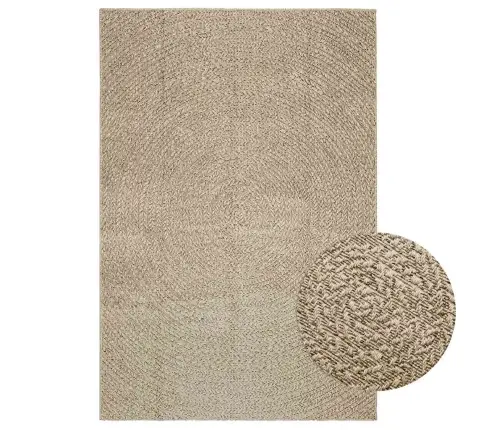 Paklājs Zizur, 140X200Cm Džutas Izskats Lietojams Telpās Un Ārā Vidaxl