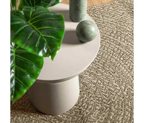 Kilimas Zizur, 240X240 cm Džiuto Imitacija, Vidaus Ir Lauko