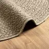 Paklājs Zizur, Ø 90 Cm, Džutas Stils, Lietojams Telpās Un Ārā Vidaxl