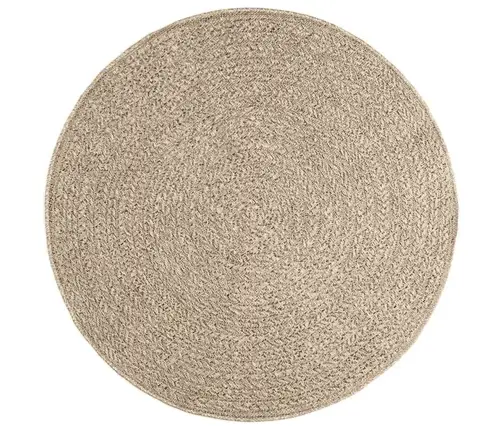 Paklājs Zizur, Ø 120 Cm, Džutas Stils, Lietojams Telpās Un Ārā Vidaxl
