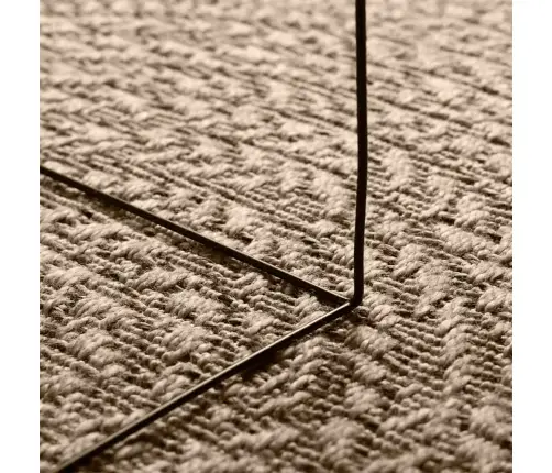 Paklājs Zizur, Ø 160 Cm, Džutas Stils, Lietojams Telpās Un Ārā Vidaxl