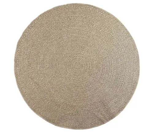 Kilimas Zizur, Ø 200 cm Džiuto Imitacija, Vidaus Ir Lauko