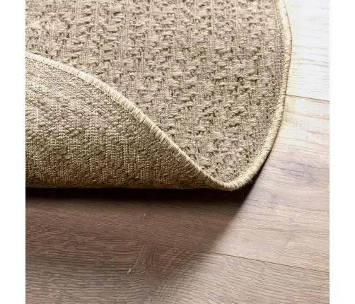 Kilimas Zizur, Ø 200 cm Džiuto Imitacija, Vidaus Ir Lauko