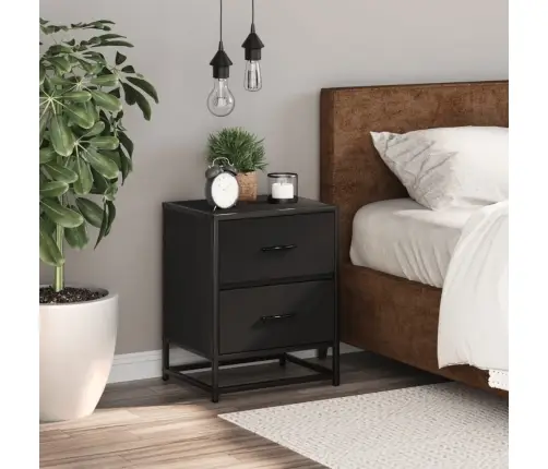 Öökapp, Must, 40X31X50 cm Tehispuit